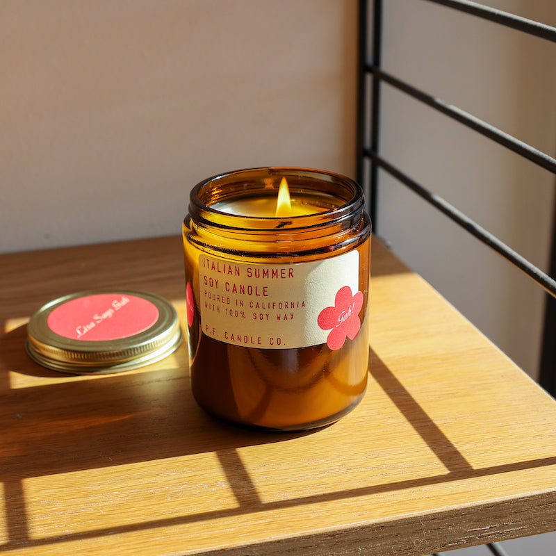 P.F. Candle Co. Italian Summer for Lisa Says Gah Standard Candle - Lifestyle 2